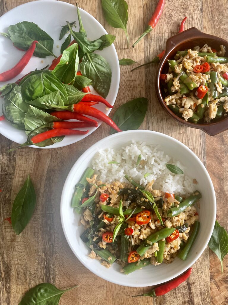 Tofu Thai Basil Stir Fry (Pad Krapow)