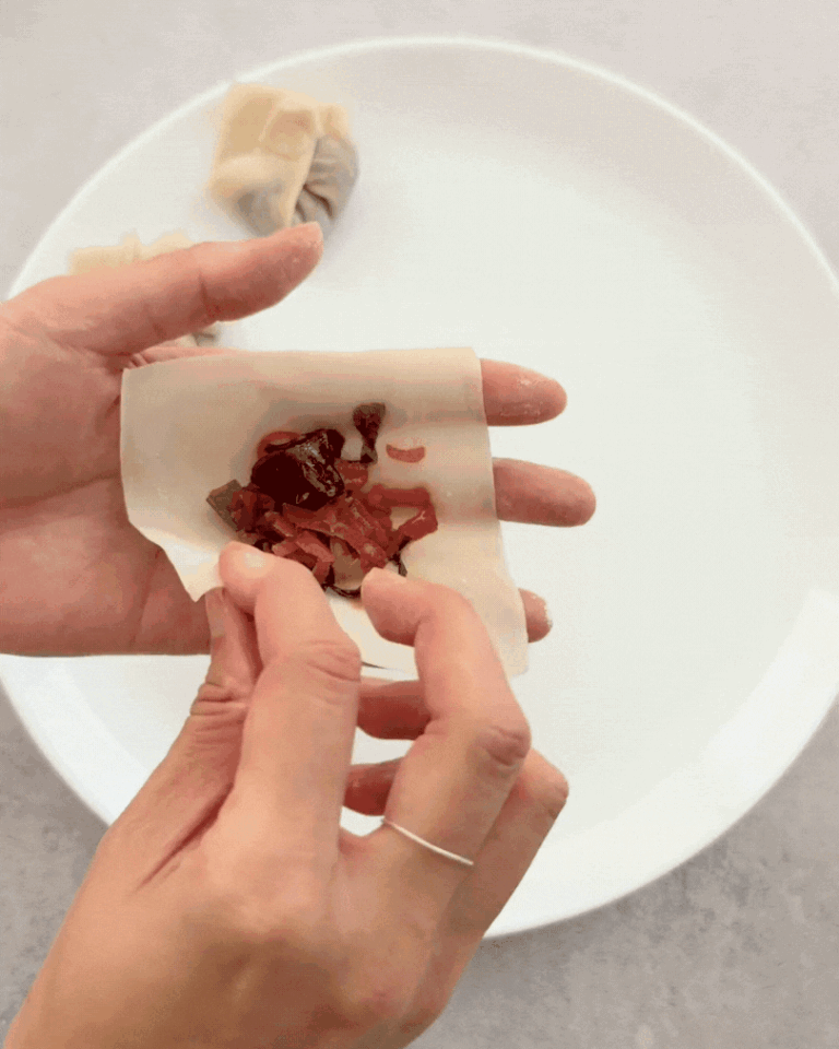 The Easiest Way to Wrap Wontons