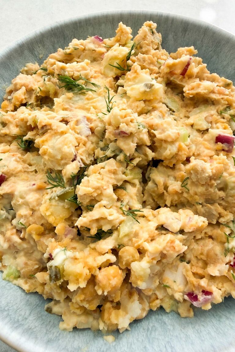 dairy free potato salad chickpea and potato salad